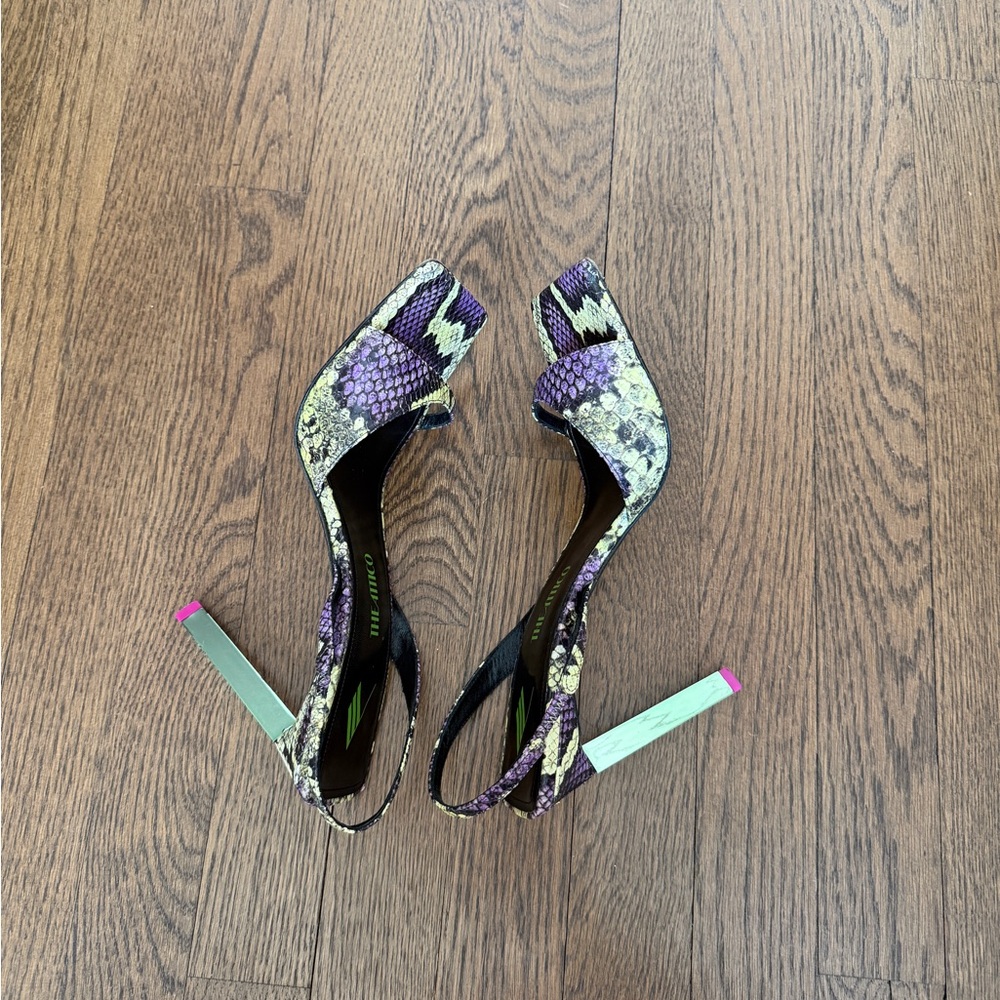 THE ATTICO Ginger Python Sandals - image 6